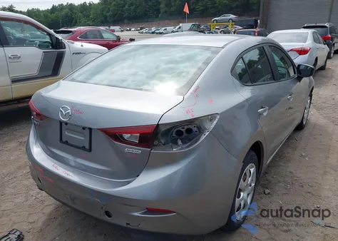 2015 Mazda Mazda3 из США, поврежденный, VIN 3MZBM1U75FM192965